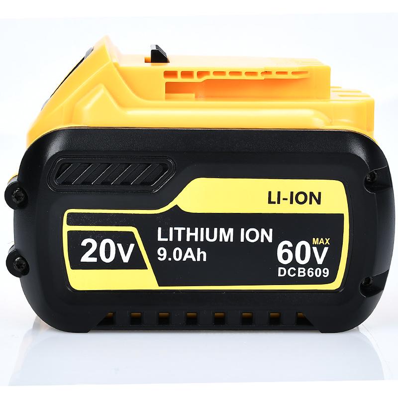 Compatible with DeWalt 20V/60V DCB609, DCB606, DCB612, DCB200, and DCB206 Lithium Batteries