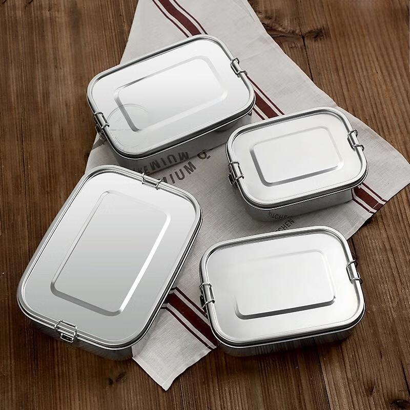 ZISIZ 304 Stainless Steel Leak-Proof Lunch Box