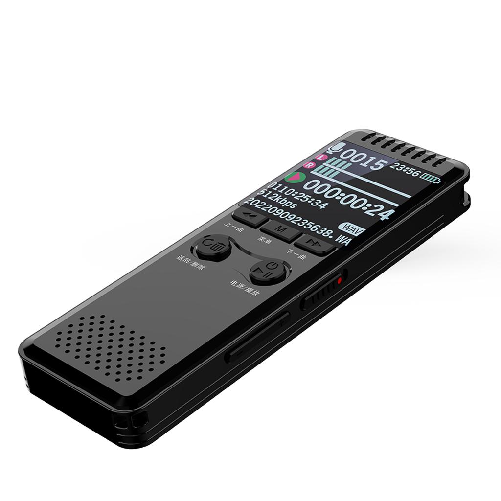Digital Voice Recorder 1.44  Color Screen Recorder Built In Microphone MP3 Player Portable Audio Recording Device for