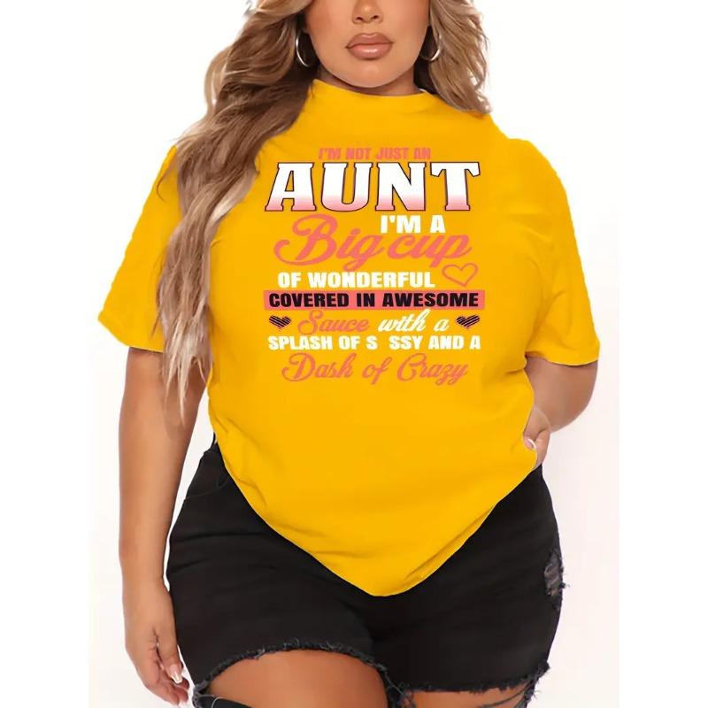 Spring Summer Letter 3D Printing Niche Design Short Sleeved T-shirt Women Casual Loose Plus Size Tops