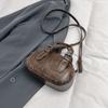 Retro Shoulder Crossbody Bags For Women Rivet Decor Top-handle Bags Casual Mini Saddle Bag  Latest Luxury Designer Handbags