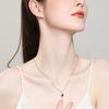 Love Heart-shaped Projection Necklace for Women, Japanese and Korean Simple Student, Customized Pendant Collarbone Chain