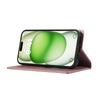 For iPhone 16 Pro Case RFID Blocking Wallet Stand Rhombus Leather Phone Cover with Wrist Strap