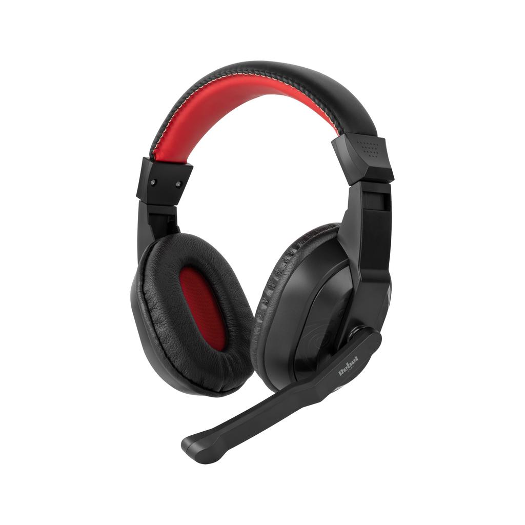 Gaming headphones for gamers, microphone PC Rebel