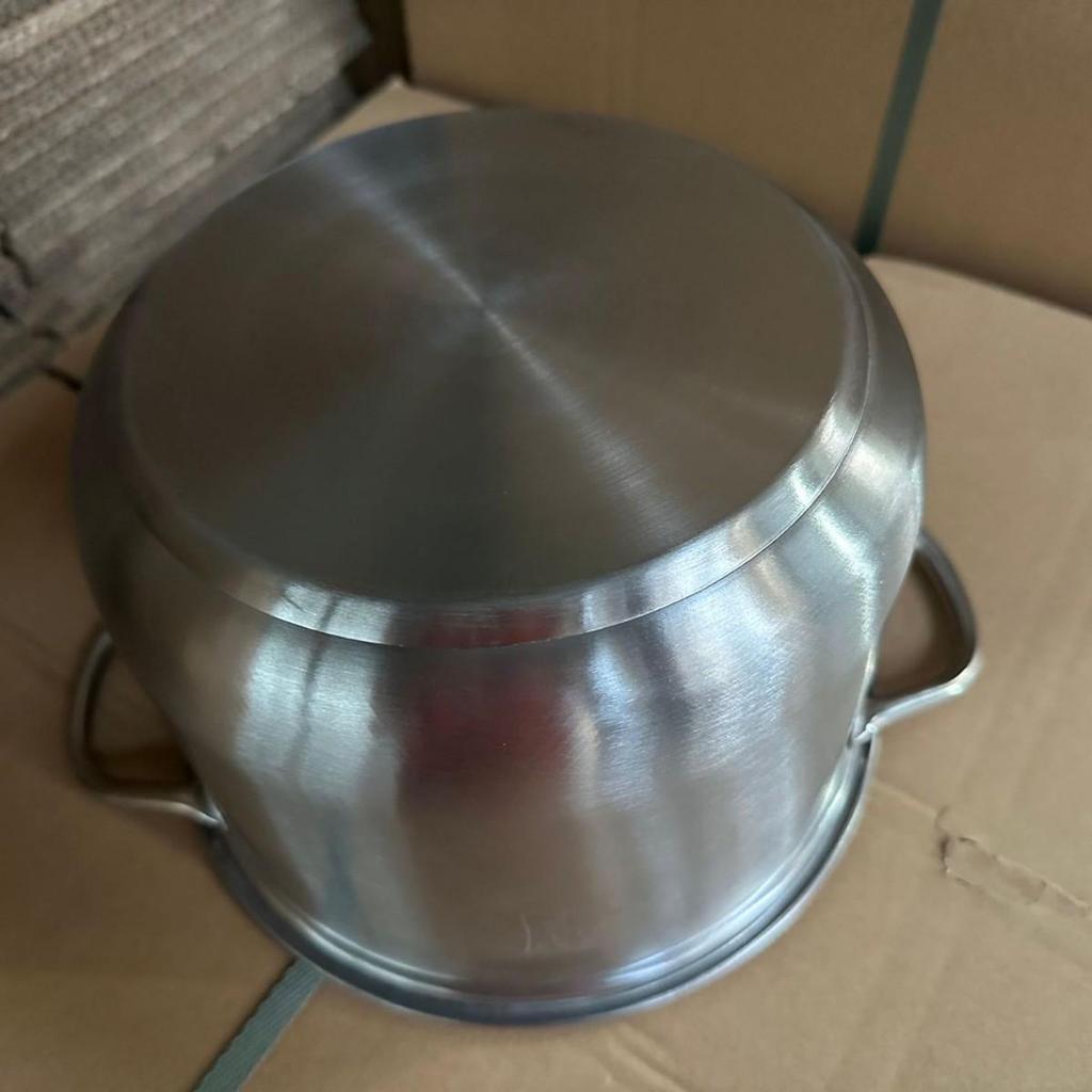 Stainless Steel Large-Capacity Induction Pot for Soup, Porridge & Stew