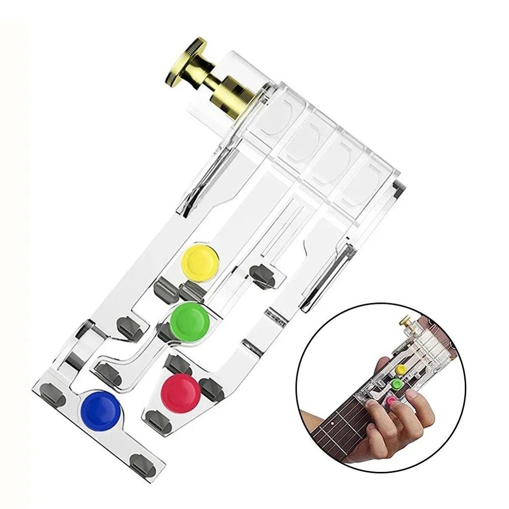 

Quickly Play Guitar Practice Tool Finger Painless Guitar Chords Auxiliary String Instrument as picture