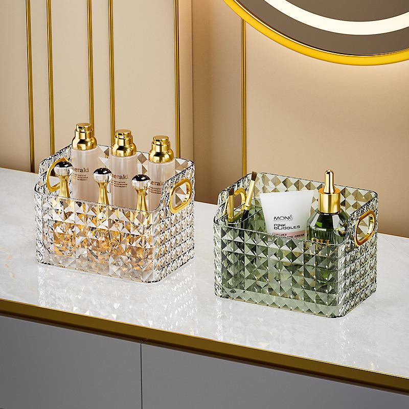 Luxury Mirror Cabinet: Bathroom Cosmetic & Skincare Storage Rack