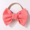New versatile nylon baby headband, cute bow children's headscarf, thin breathable baby hair accessories