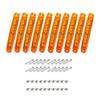 10x Yellow LED Clearance Light Truck Trailer Amber Side Marker Lights Waterproof