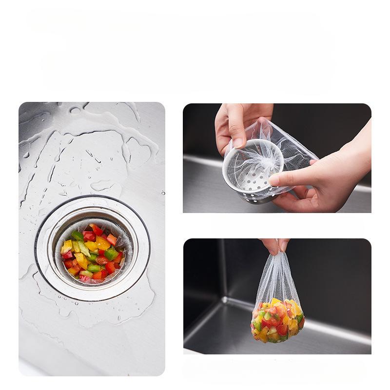 Kitchen Sink Filter Screen, Anti Clogging Net, Bathroom Drain Outlet, Anti Clogging Kitchen Self Filtering Residue