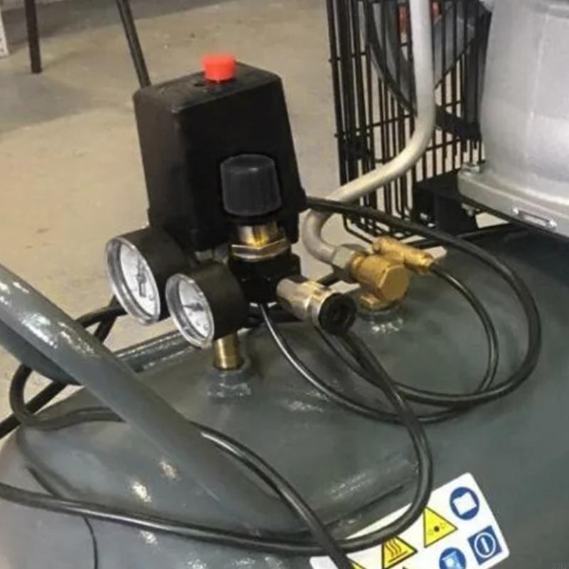 

Air Compressor Pressure Switches Control Valves Air Pressure Regulator 90-120PSI / Safety Pressure Relief Valves A0KF China Mainland