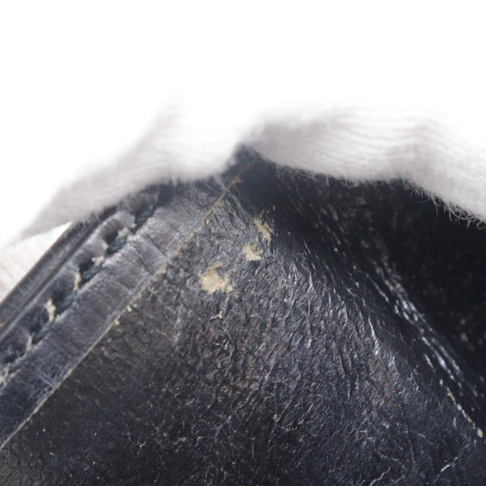 GUCCI Old Gucci Shoulder Bag Sherry line 2-way clutch black Calfskin Women Used