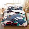ŌOzora-Subaru Bedding Set Single Twin Full Queen King Size Bed Set Aldult Kid Bedroom Duvetcover Sets 3D Anime Kawaii bed