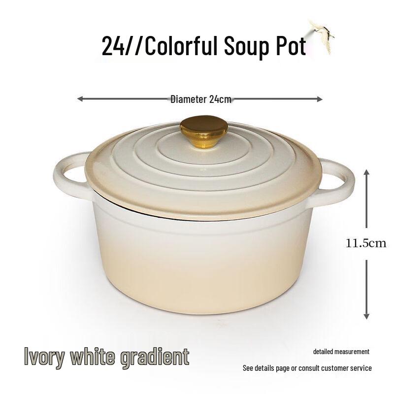 Dinosaur Cast Iron Enamel Pot