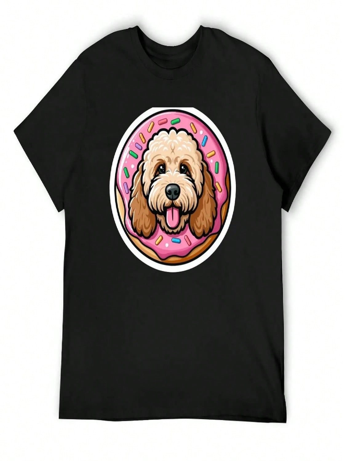 Cockapoo Cockerpoo Cute Dog Kawaii Puppy Doodle Cavapoo T-Shirt Funny T-Shirt Cute Clothes Summer Top Workout Shirts For unisex S разноцветный
