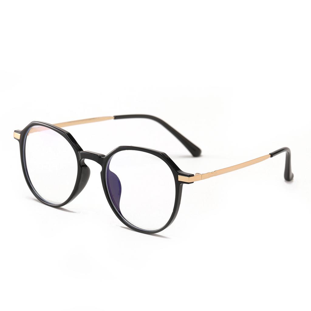 Glasses Tr75201 Full Frame Japanese Oval Tr90 Flat Lens