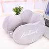 Cute U-Shaped Neck Support Pillow for Travel & Nap - Cartoon Design