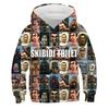 Bluza z nadrukiem Skibidi Toilet dla dzieci Jesień Zima Ubrania Dziecięca Bluza Titan Speakerman Bluzy dla chłopców Dziewczęcy Sweter z kapturem Cartoon