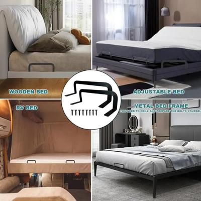 Gripper Adjustable Mattress Retainer Bar Anti Slip Fixing Bracket Slide Stopper With Screw Durable Mattress Stopper Bed Frame