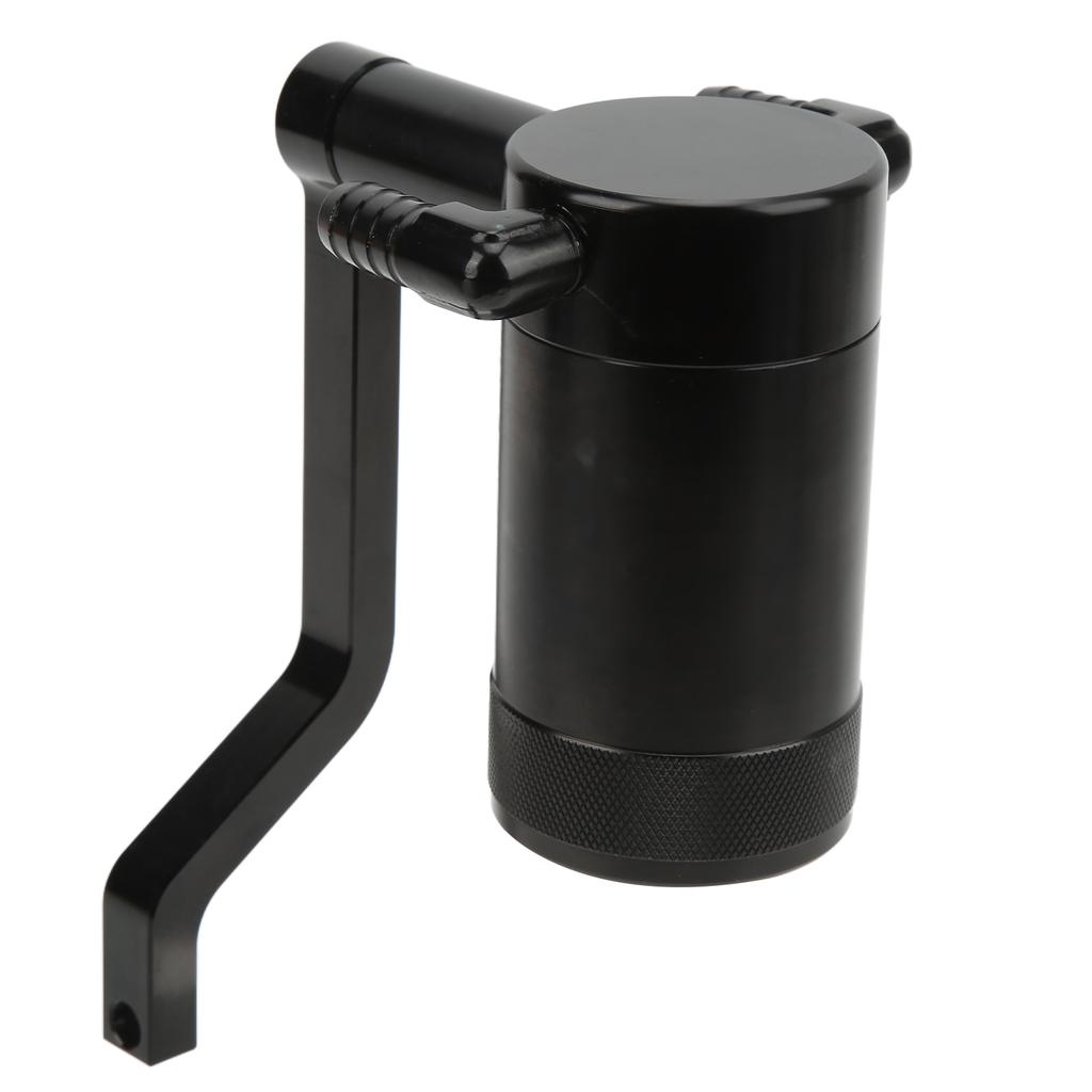 6.4L Black Billet Aluminum Billet Catch Can with Bracket Replacement for Chrysler 300 2011‑2021