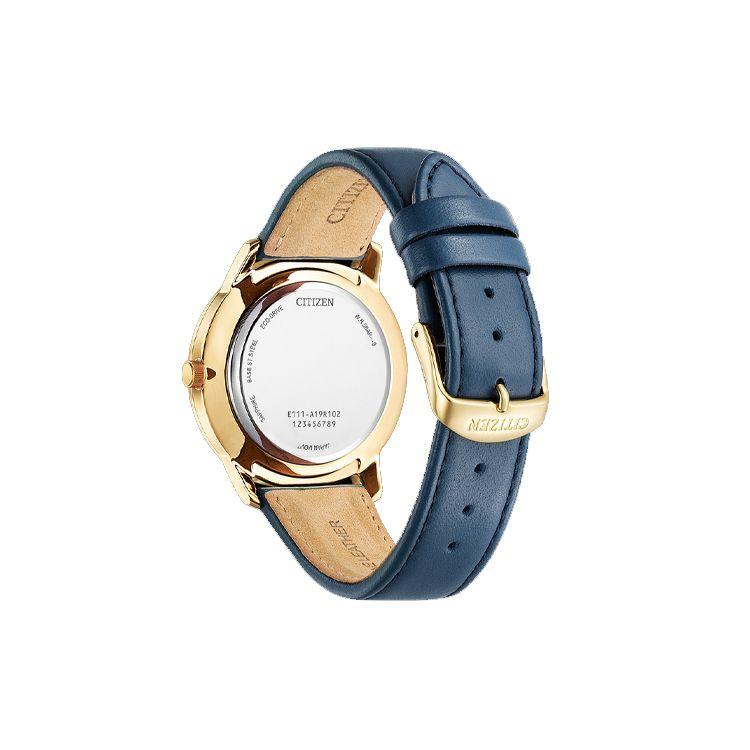 Citizen Eco-Drive Series 50M Water Resistant Quartz Watch Men watches Blue BM7522-15L