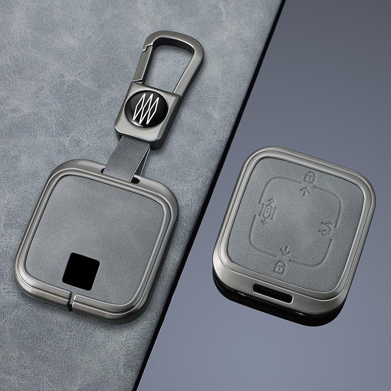 Zeekr 001/009/X Car Key Cover with Buckle - Unisex Protection Sleeve