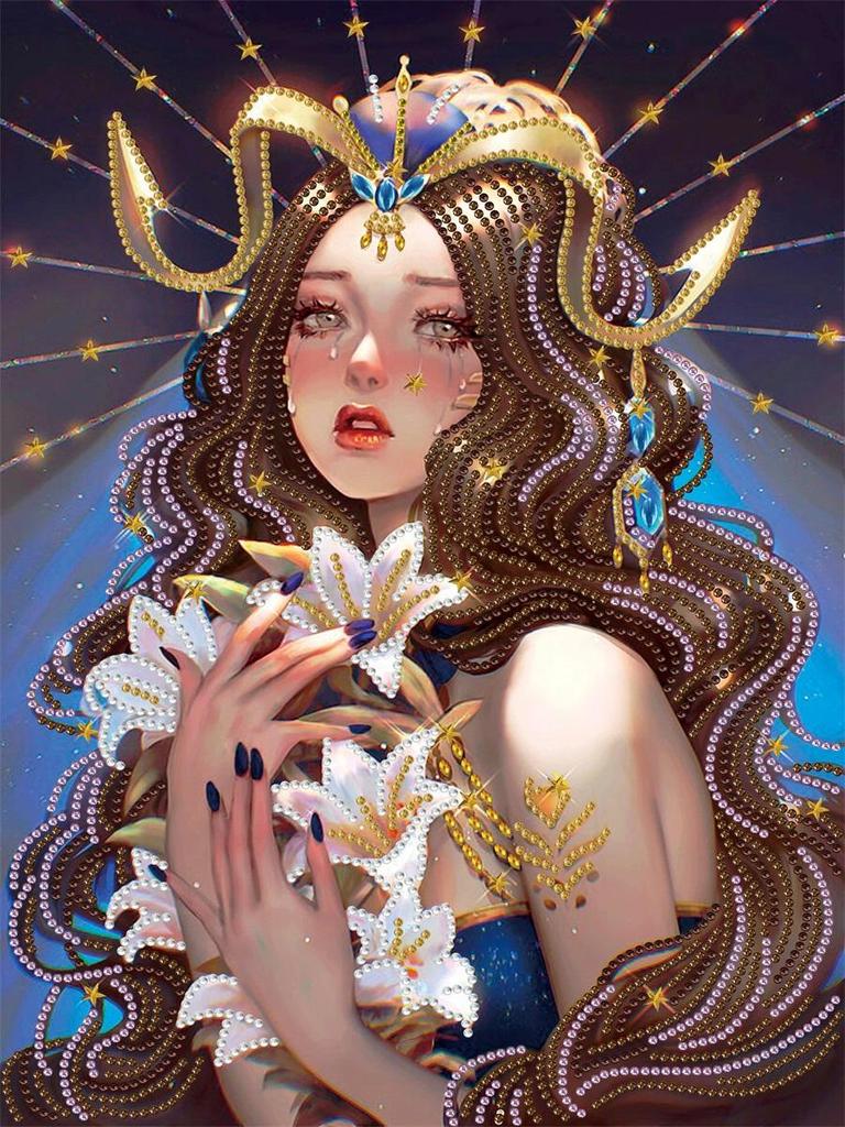 Round Diy Diamond Painting Cross Stitch Kits 5D Diamond Mosaic Embroidery Landscape Animals 3d Painting Gift Art Home Decoration