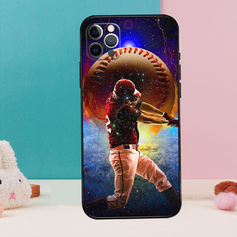 Baseball Phone Case For iPhone 17 Air 16 15 14 13 12 11 Pro Max 12 13 mini 15 16 Plus 16e Cover Coque
