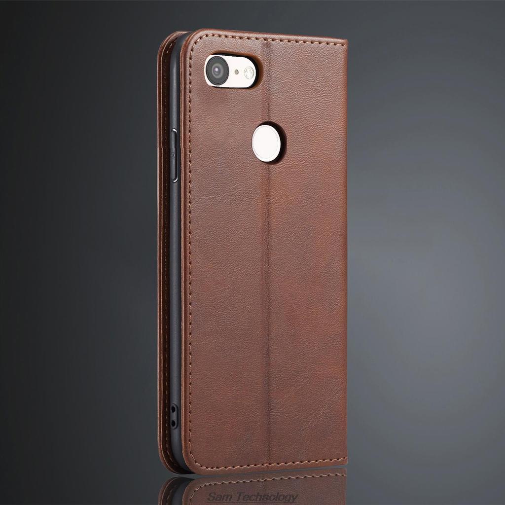 Magnetic Attraction Leather Case for Google Pixel 3 Pixel3 5.5" Holster Flip Cover Case Wallet Phone Bags Fundas Coque
