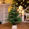 User Friendly Tabletop Christmas Tree Wood And Plastic Scandinavian Style Holiday Centerpieces For Home Or Office