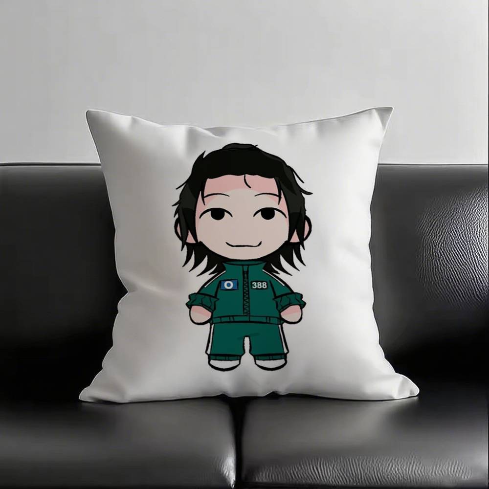 1pc Cute TV S-q G-games Pillow Case Square Bedroom Sofa Leisure Comfort Cushion Car Living Room Home Decoration