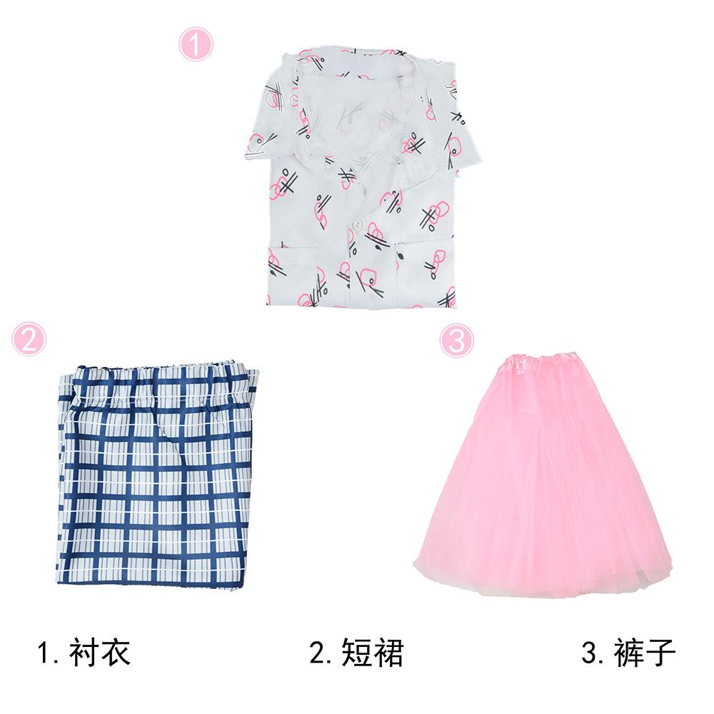 Ace Ventura Cosplay Costume Pink Tutu Costume Funny Movie Character Outfit Pet Detective Costume Men Halloween Party Outfit