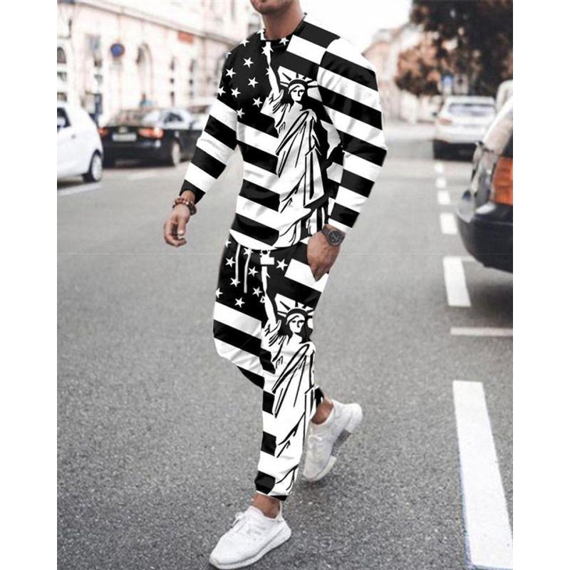 

3D Костюм с круглым вырезом Брюки с длинным рукавом 3D Костюм с круглым вырезом Брюки Длинные рукава Tc3 S