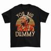 You Big Dummy Fred Sanford Retro Sunset Graphic Black Cotton T-Shirt Tee Shirt