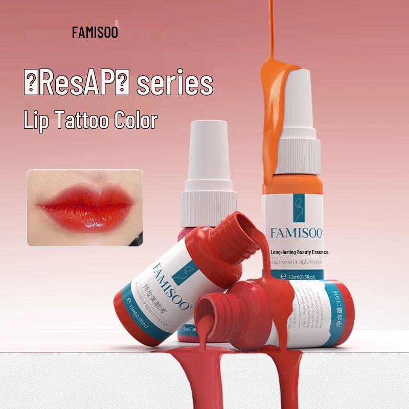 

ResAP Long-Lasting High-Saturation Lip Pigment Microblading Lip Tattoo Pigment. 5ml