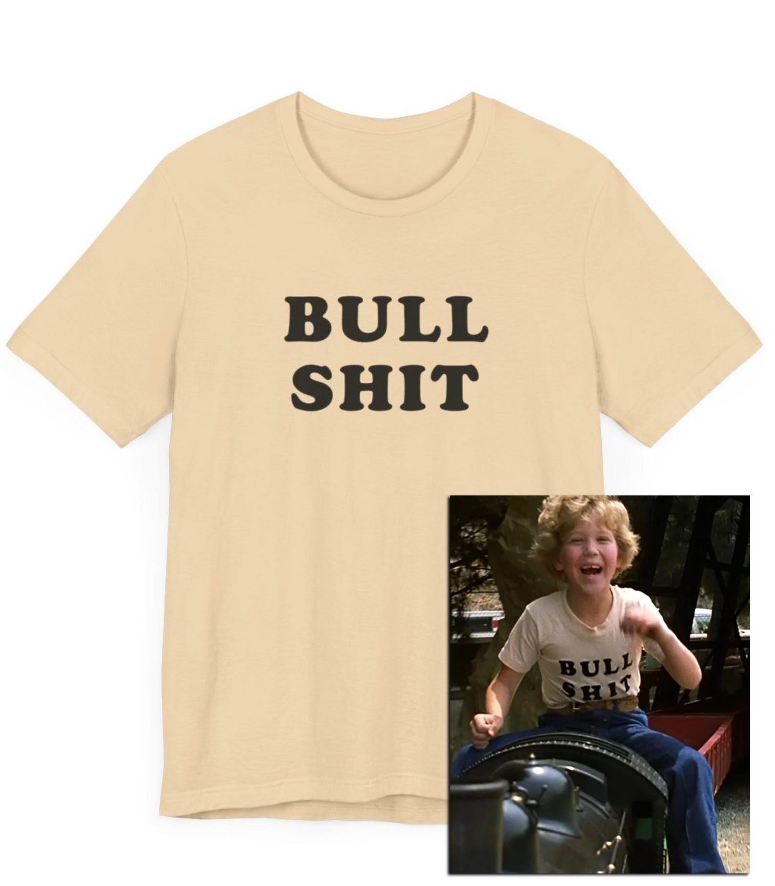 Bullshirt T-shirt worn in The Jerk, Movie Merch, 70s Comedy, Funny Film, Silly, Bull, Classic Movie Gift, Funny T-Shirt, Nostalgic Movie XL