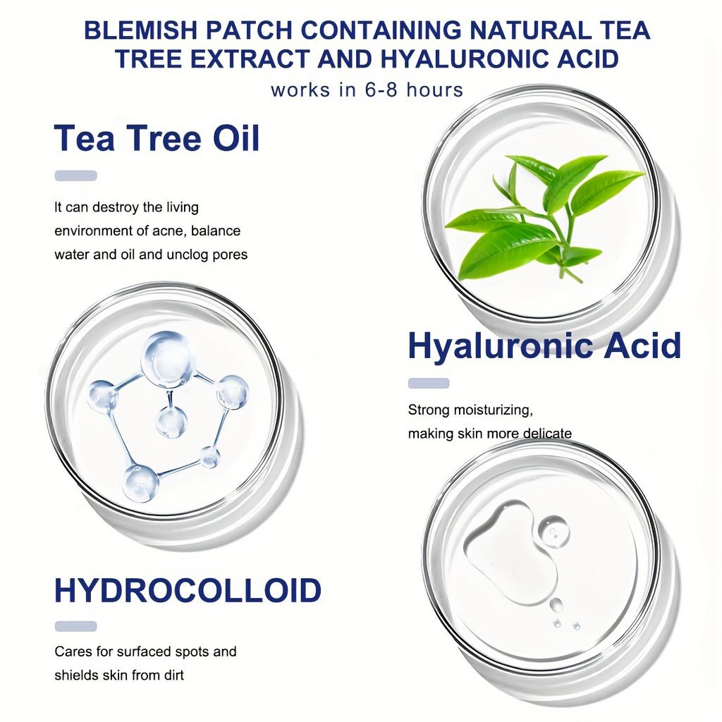 78pcs/set Face Skin Care Acne Pimple Patch 2 Sizes Invisible Professional Healing Absorbing Spot Sticker Covering for Men Women