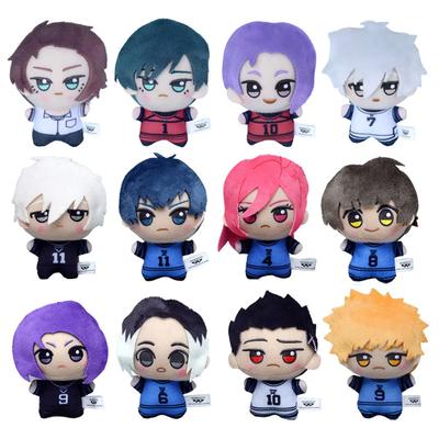 Nietoksyczna 10 cm Niebieska Pluszowa Zabawka Brelok Wisiorek Rin Itosh Isagi Yoichi Nagi Seishiro Chigiri Hyoma Figurka Akcji Wisiorek do Torby Prezenty