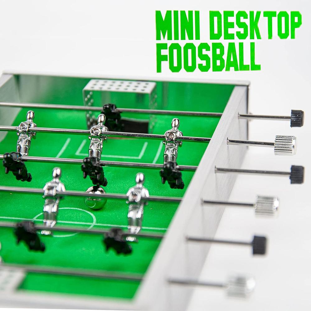 Mini Tischfußballspiel Robust Langlebig Tischfußballtisch Klein für Kinder Erwachsene Tischkicker Mehrere Modi Geschenke 260319