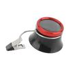 10X Jewelry Loupe Magnifier Repair Tool Portable Aluminum Alloy Jewelry Eye Loupe Pocket Magnifying Glass Red