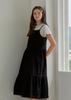 Anoetic Apron Cancan Dress_Black
