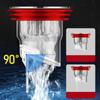 Odor-proof Floor Drain Shower Drainer with Filter Basket Deodorant Anti-clogging Sewer Floor Drain Core for Kitchen