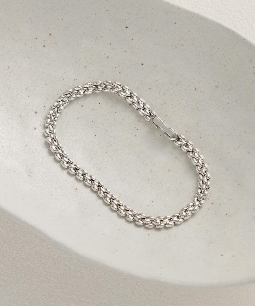 Mcel Silver Pure Grace Chain Bracelet