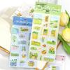 Xin's Geliefde Bloemige Papieren Stickers: Alleen Bloemen Weten Serie - Tuindecoratie & Collage Journal (4 soorten)