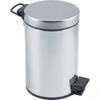 Stainless Chrome Pedal Dustbin-12 Lt