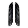For Mercedes Benz C E Cla 2Pcs Sport Carbon Fiber Look Side Fender Air Vent Outlet Trim