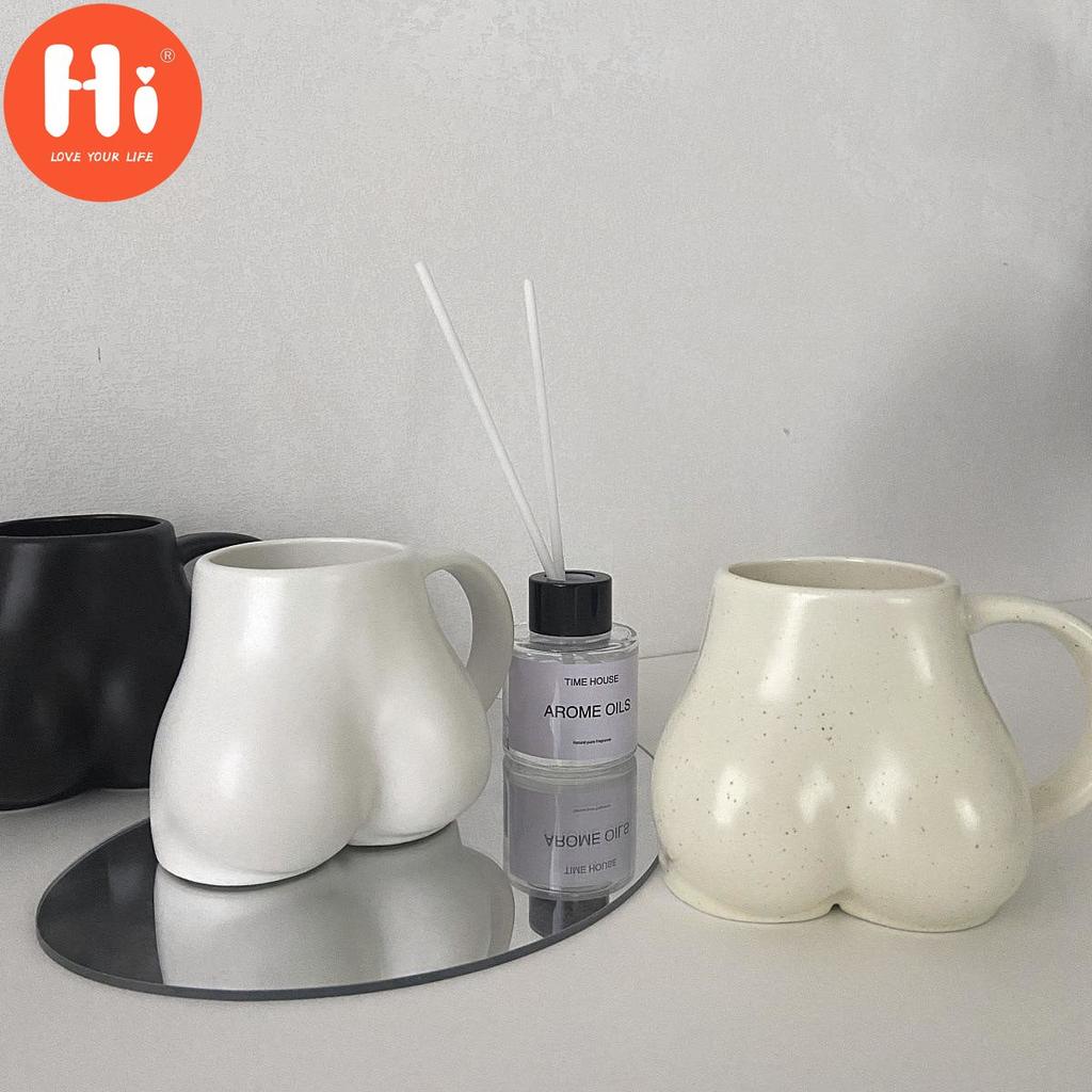 Hi Ins Fun Ass Creative Ceramic Coffee Mug