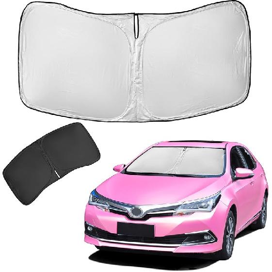 For Toyota Tacoma 2016- 2024 2025 2026 Sun Shade Sunshade Windshield Cover - 4 Layers Front Window Shade  Fit Tacoma 2Dr 4Dr Pickup Sun Visor 240T