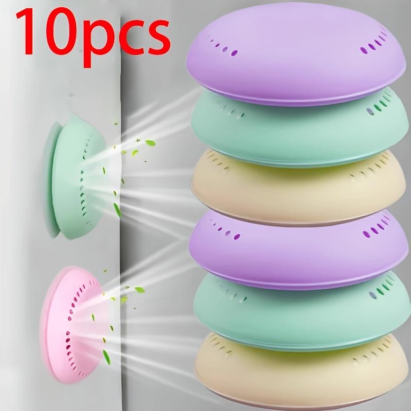 

10 pack compressed solid air freshener - a long-lasting deodorizer with multiple fragrances and an additional casing, suitable f 10pcs