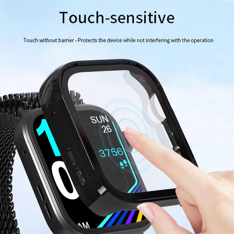 Tempered Glass Integrated PC Bumper Anti‑Scratch Watch Protective Case Cover For Huawei Watch Fit 5 Pro